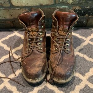 Men’s wolverine work boots size 10